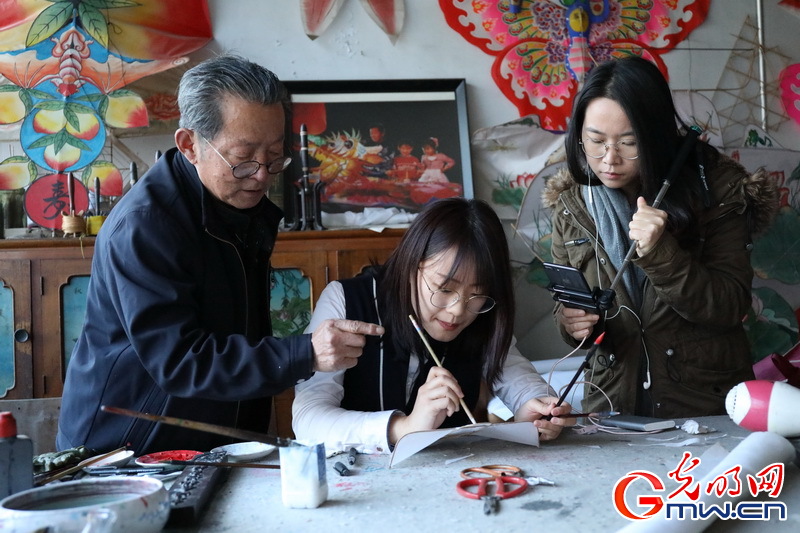 非物质文化遗产直播之风筝制作技艺直播花絮