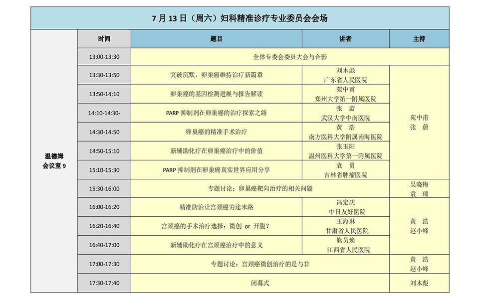 2019中国医师协会微无创医学专业委员会年会中华预防医学会生殖健康分会学术交流会第四届国际微无创医学长江高峰论坛会议议程