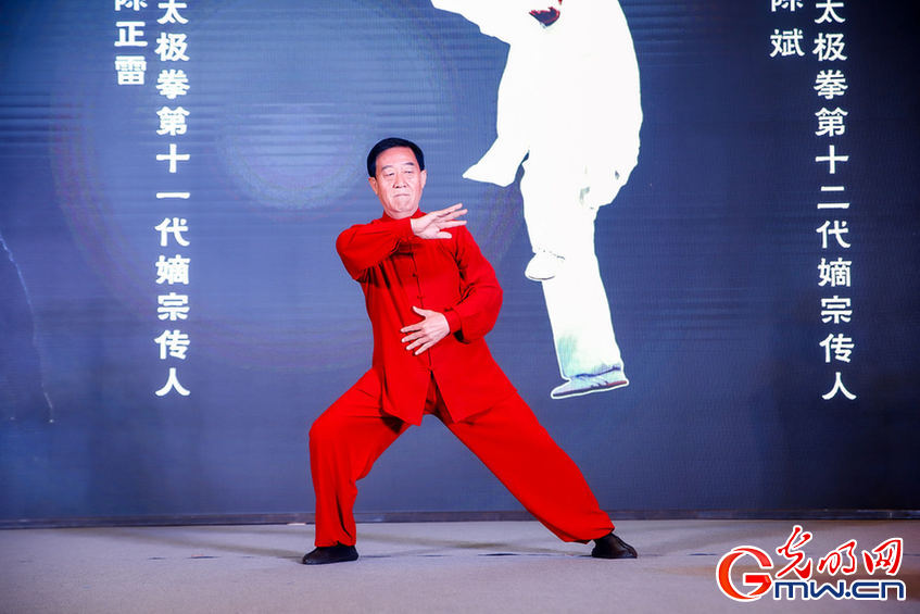 陈式太极拳亮相2020“中国非遗年度人物”启动仪式现场