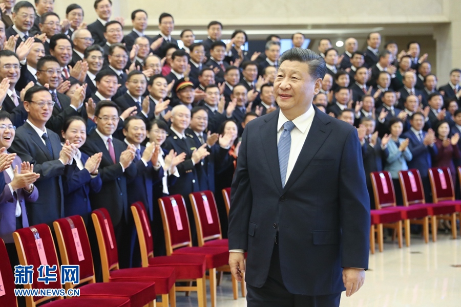 习近平会见全国精神文明建设表彰大会代表