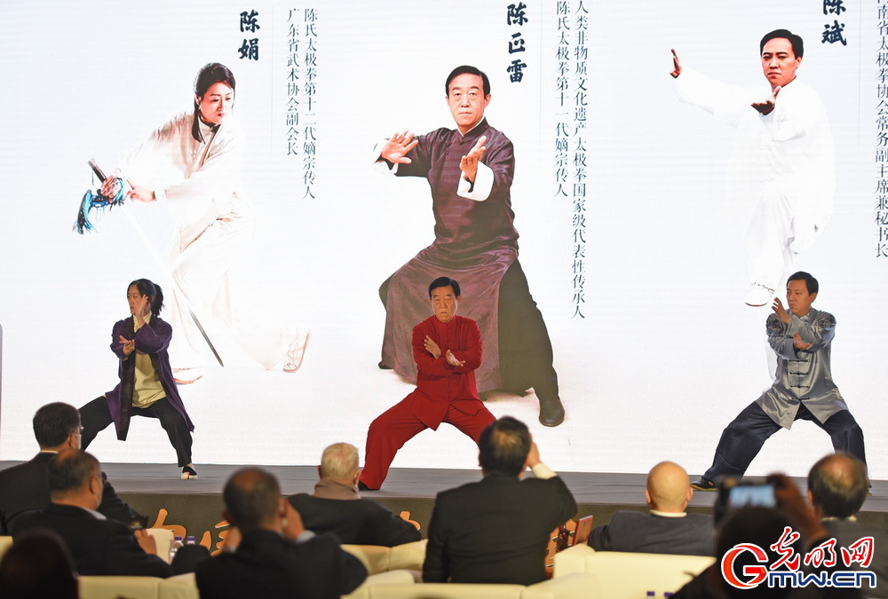 赏非遗闹元宵 陈氏太极拳两代传人同台献演