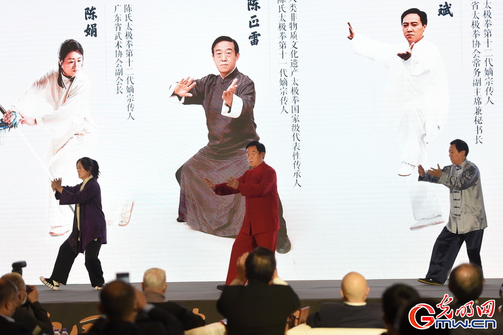 赏非遗闹元宵 陈氏太极拳两代传人同台献演