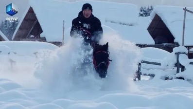 起源中国！人类最古老的滑雪方式，帅呆！