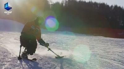 起源中国！人类最古老的滑雪方式，帅呆！