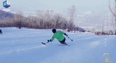 起源中国！人类最古老的滑雪方式，帅呆！