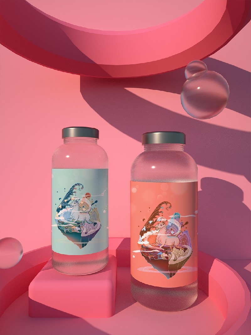 创意案例：“马踏飞燕”国潮图案设计