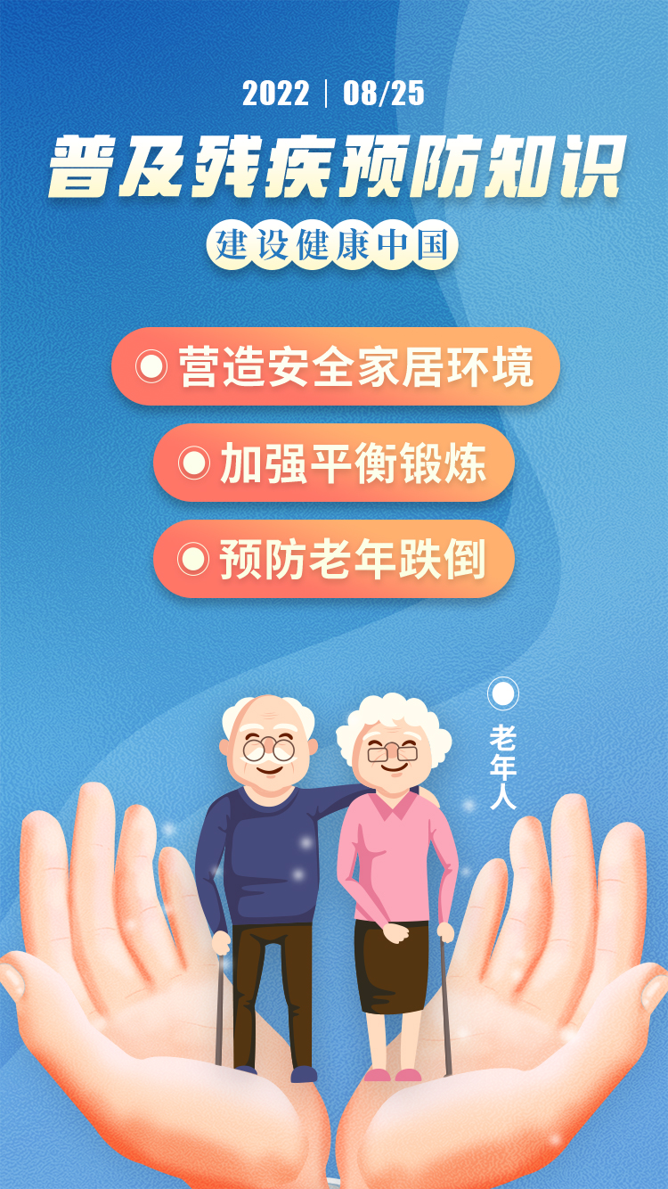 普及残疾预防知识 建设健康中国（系列海报）