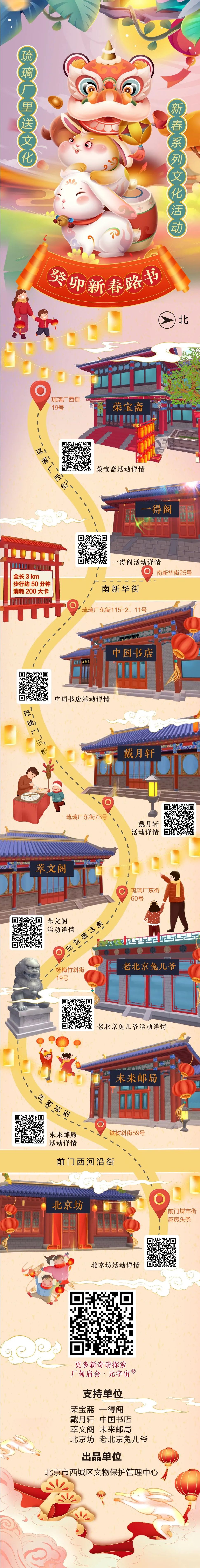 琉璃厂里文脉广，怎么逛？新春路书来帮忙