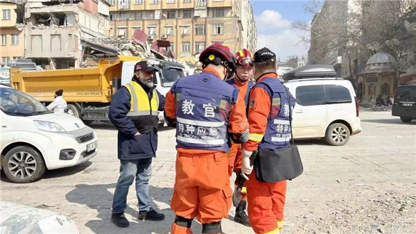 西安高新区特种应急救援中心驰援土耳其队员平安归来