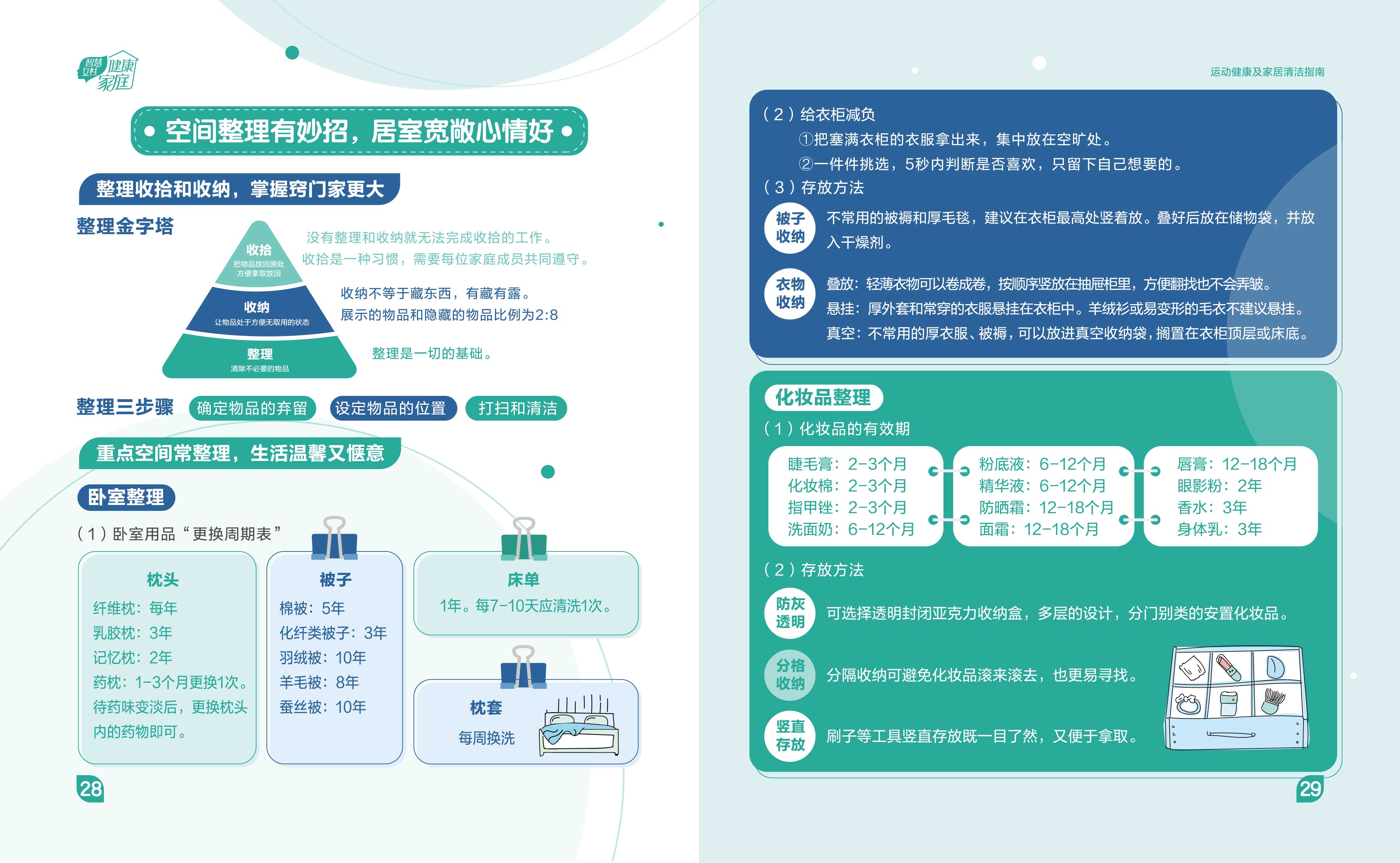 空间整理有妙招，居室宽敞心情好