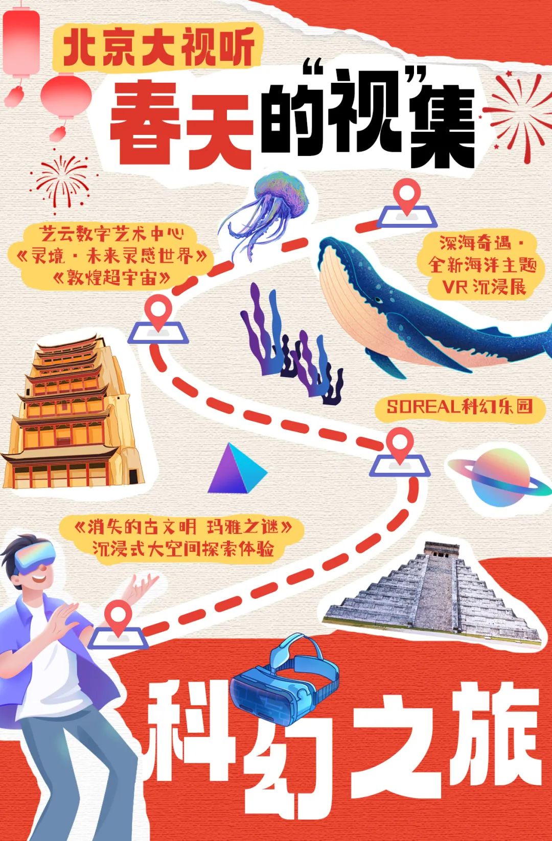 北京大视听·春天的“视”集|沉浸式视听体验推荐玩法1 :春节打卡科幻之旅!