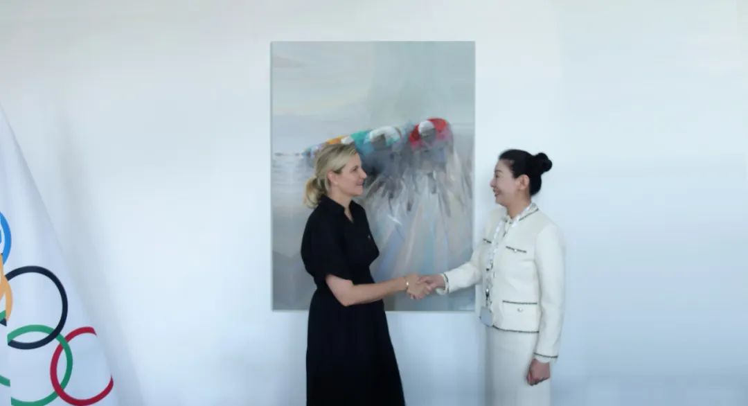 首都体育学院院长张霞受国际奥委会新任主席考文垂接见