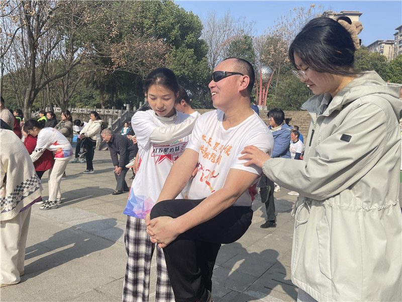 残疾人体育工作典型案例--江西省吉安市红五星盲人跑团 残疾人体育工作典型案例--江西省吉安市红五星盲人跑团