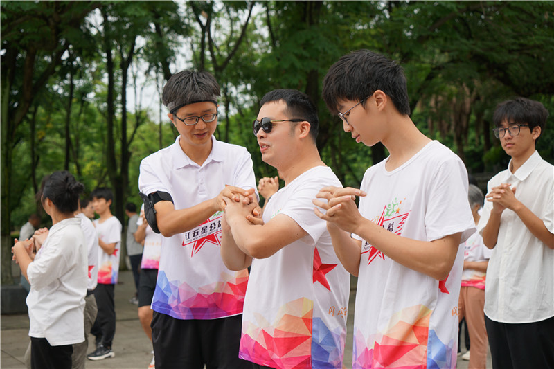 残疾人体育工作典型案例--江西省吉安市红五星盲人跑团 残疾人体育工作典型案例--江西省吉安市红五星盲人跑团