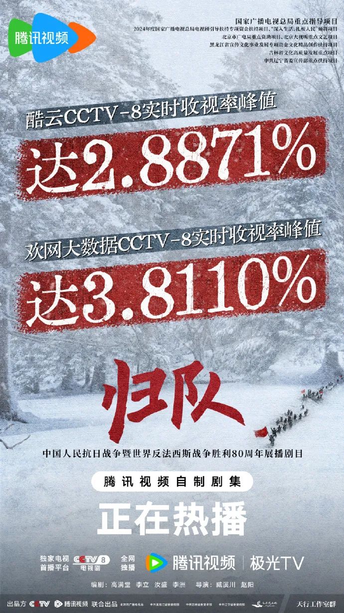 我们的纪念 | 烽火映初心！《归队》细节唤醒峥嵘岁月，热映直击人心