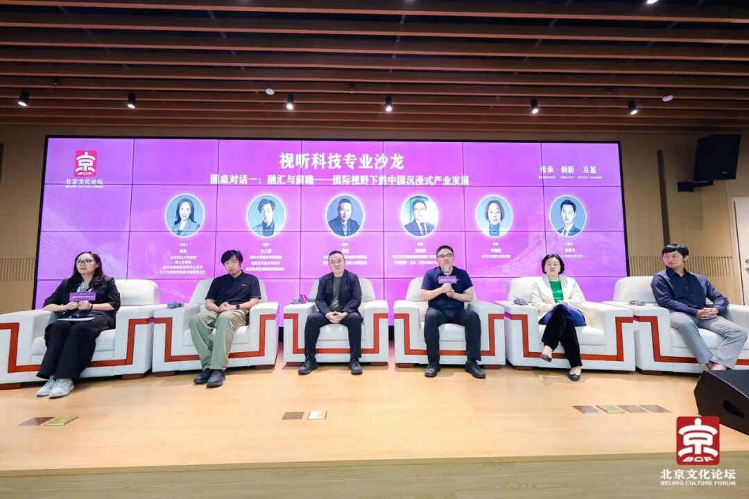 虚实无界，沉浸视听，2025北京文化论坛“视听科技专业沙龙”前瞻沉浸式产业未来