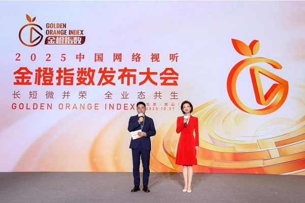 2025中国网络视听金橙指数正式发布