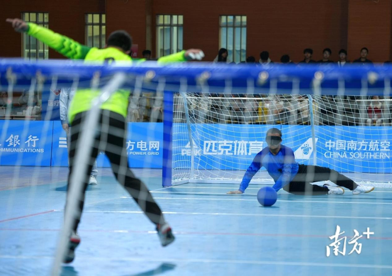残特奥会盲人门球项目正式开赛 18支队伍101名运动员参赛