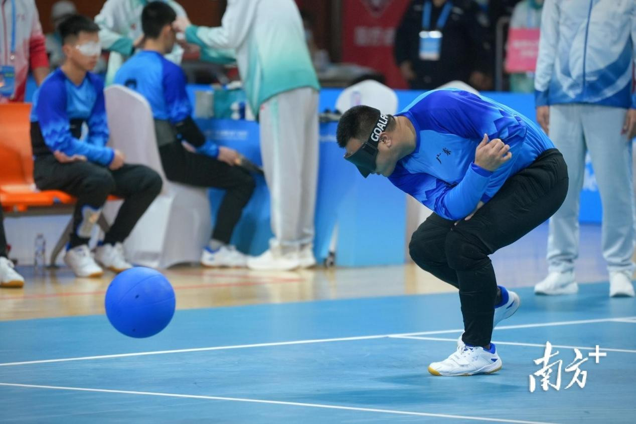 残特奥会盲人门球项目正式开赛 18支队伍101名运动员参赛