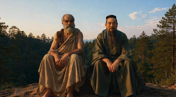 AI唤醒伟大相遇 国际合拍纪录片《神遇:当苏格拉底遇上孔子》今晚播出 AI唤醒伟大相遇 国际合拍纪录片《神遇:当苏格拉底遇上孔子》今晚播出