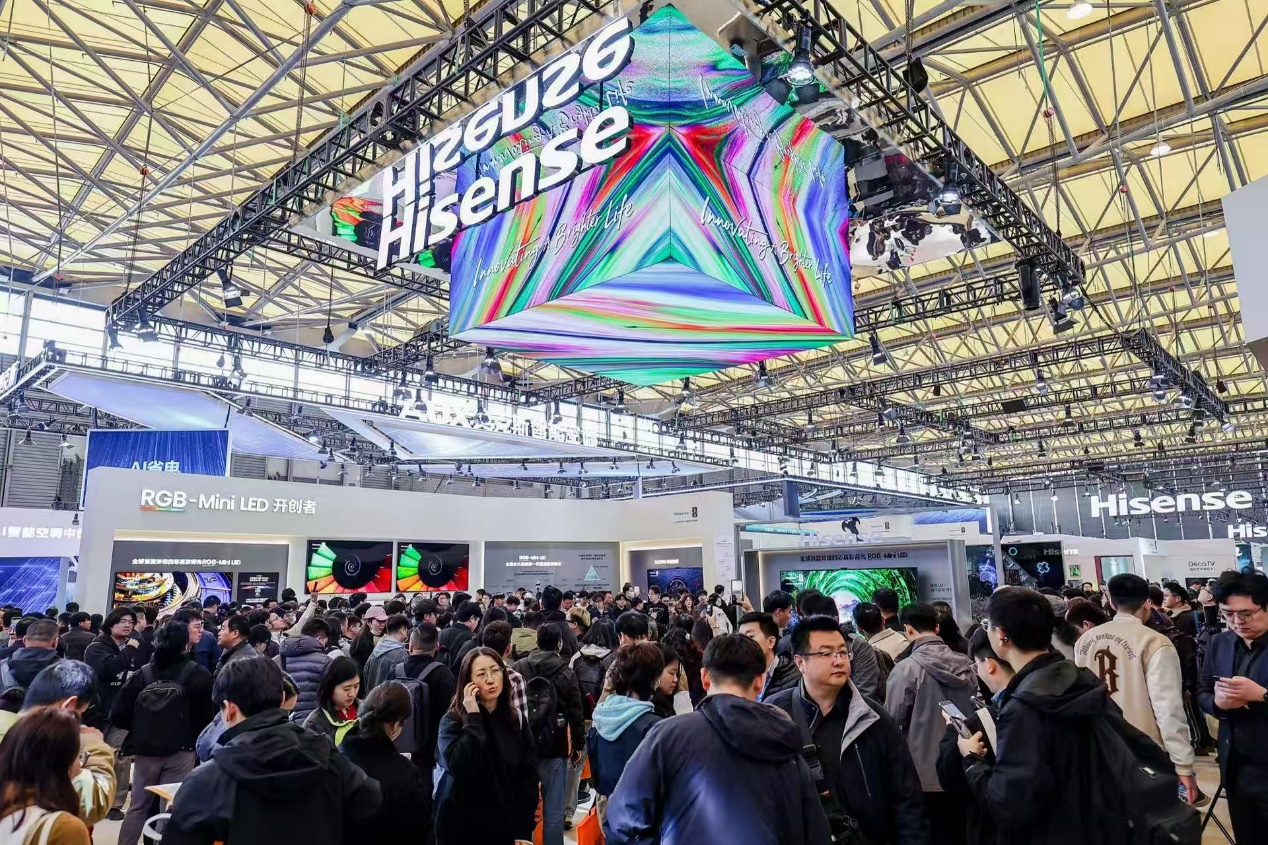 海信携三大硬核技术亮相AWE2026