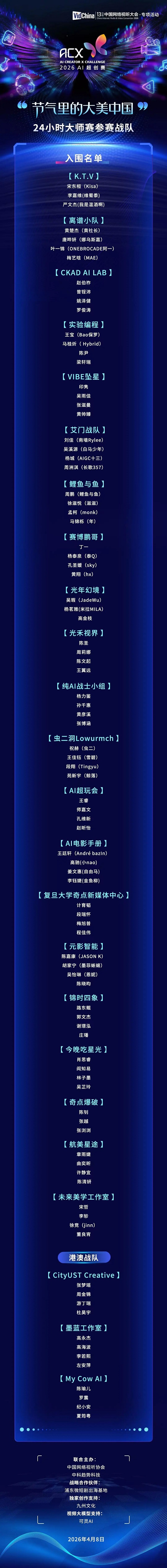 第十三届中国网络视听大会创新活动 第十三届中国网络视听大会创新活动