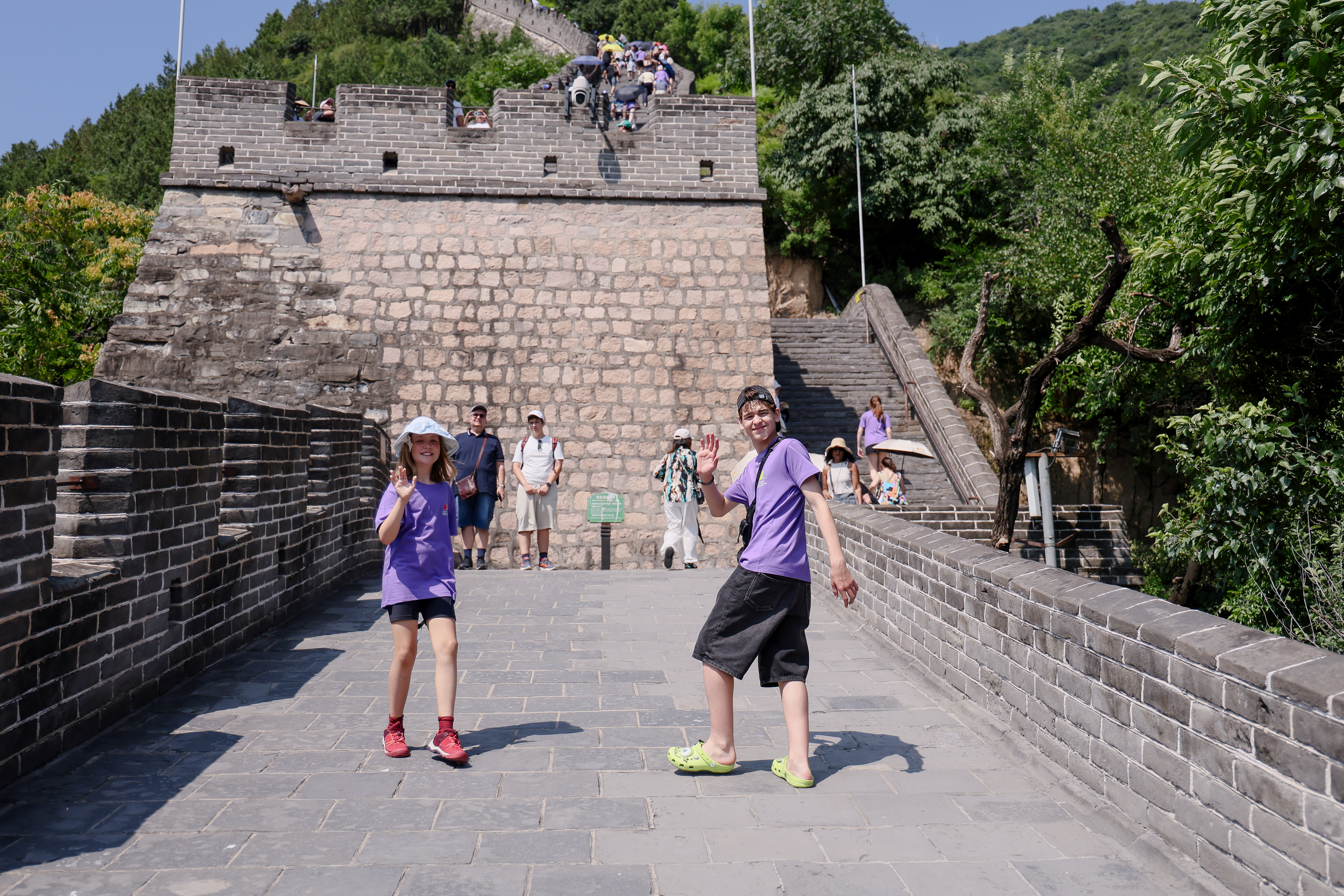 文化小大使的中国日记|登居庸关,对话山河 文化小大使的中国日记|登居庸关,对话山河
