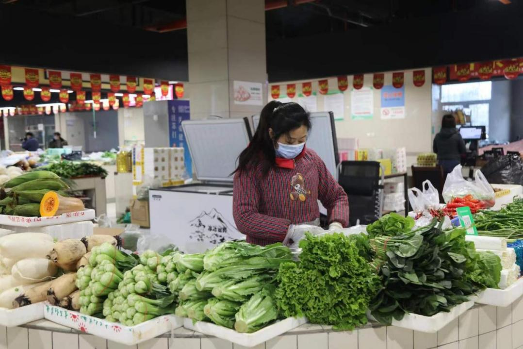 陕西空港新城：稳价保供 物资储备充足