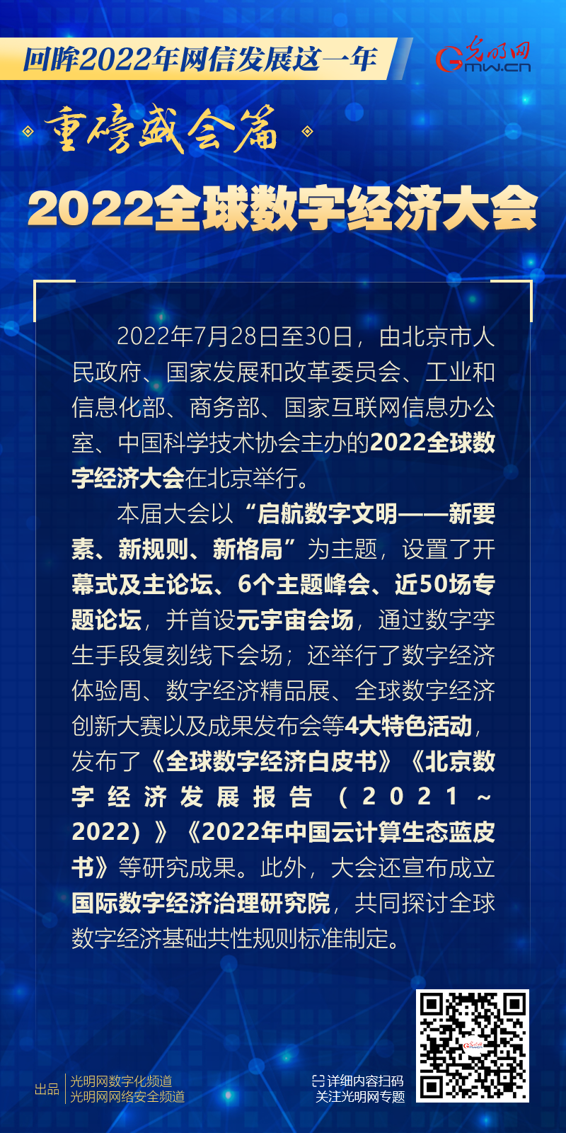 2022全球数字经济大会