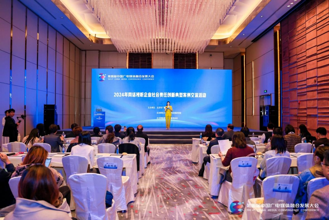 媒体融合发展大会|2024年网络视听企业社会责任创新典型案例交流活动在京举办
