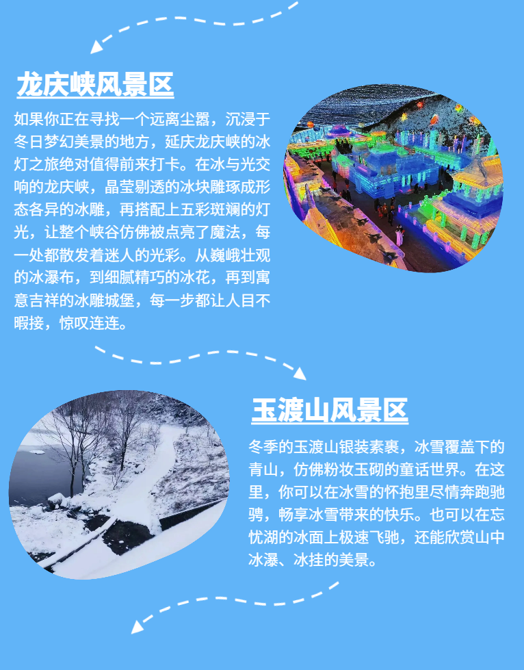 冬季延庆旅游路线 | 高山滑雪梦幻佳绩之旅