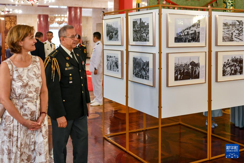 “铭记历史　开创未来”——纪念抗战胜利80周年图片展在莫斯科举办
