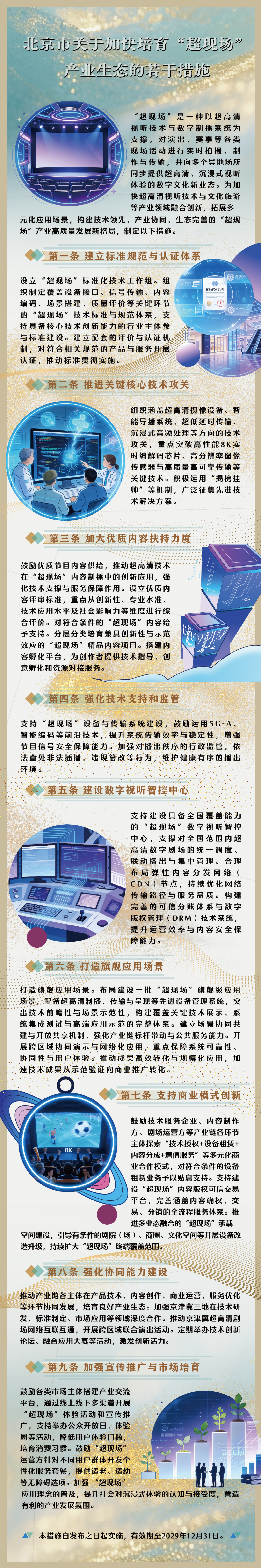 9大措施明确!《北京市关于加快培育 “超现场” 产业生态的若干措施》全文来了——