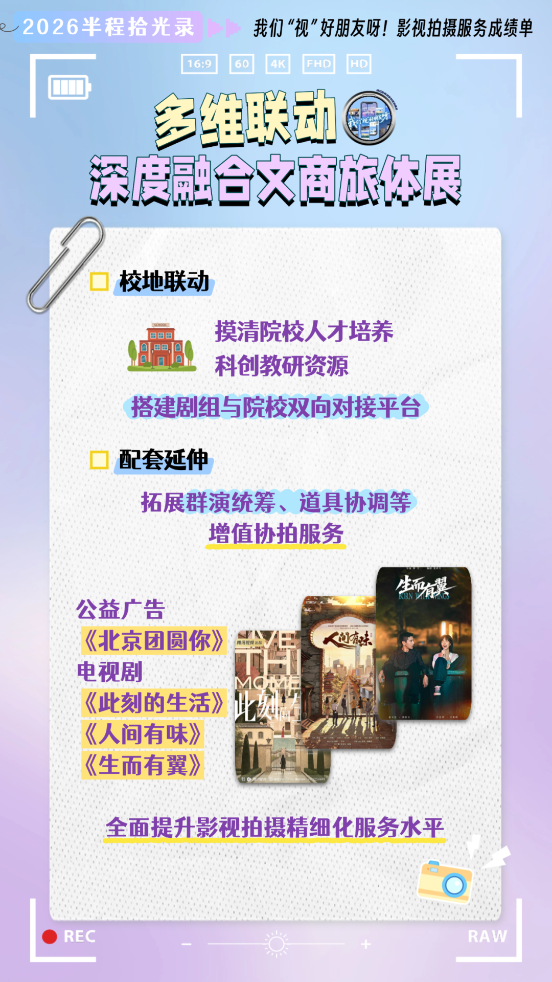 2026半程拾光录|我们“视”好朋友呀!助力好剧拍在北京